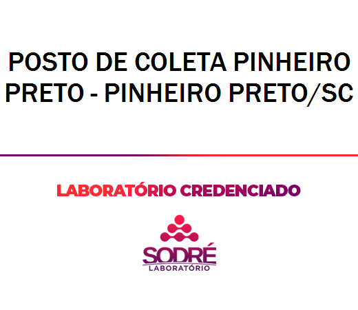 Exame Toxicológico - Pinheiro Preto-SC - POSTO DE COLETA PINHEIRO PRETO - PINHEIRO PRETO/SC (C.N.H, Empregado CLT, Concurso Público)