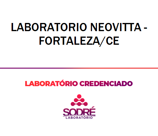 Exame Toxicológico - Fortaleza-CE - LABORATORIO NEOVITTA - FORTALEZA/CE (C.N.H, Empregado CLT, Concurso Público)