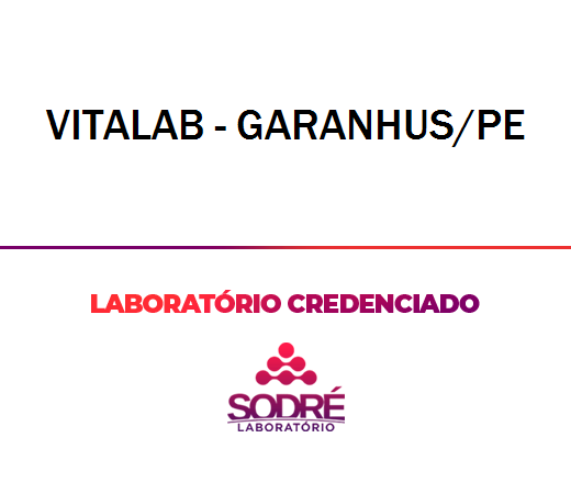 Exame Toxicológico - Garanhuns-PE - VITALAB - GARANHUS/PE (C.N.H, Empregado CLT, Concurso Público)