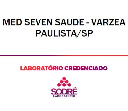 Exame Toxicológico - Varzea Paulista-SP - MED SEVEN SAUDE - VARZEA PAULISTA/SP (C.N.H, Empregado CLT, Concurso Público)