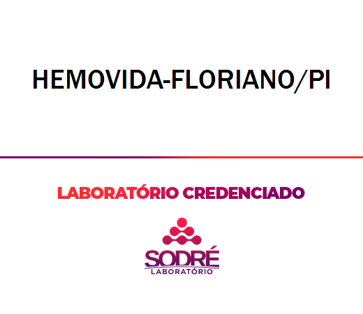 Exame Toxicológico - Floriano-PI - HEMOVIDA-FLORIANO/PI (C.N.H, Empregado CLT, Concurso Público)