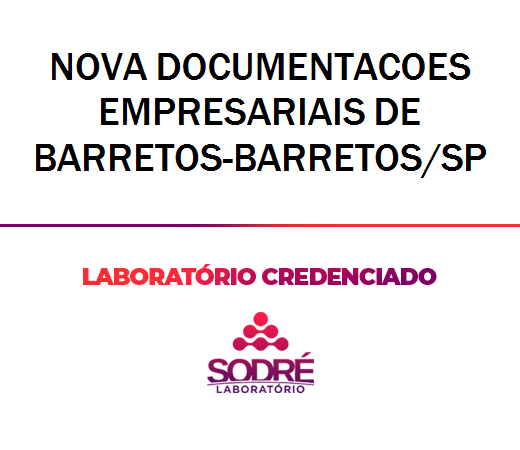 Exame Toxicológico - Barretos-SP - NOVA DOCUMENTACOES EMPRESARIAIS DE BARRETOS-BARRETOS/SP (C.N.H, Empregado CLT, Concurso Público)