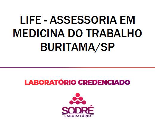 Exame Toxicológico - Buritama-SP - LIFE - ASSESSORIA EM MEDICINA DO TRABALHO BURITAMA/SP (C.N.H, Empregado CLT, Concurso Público)