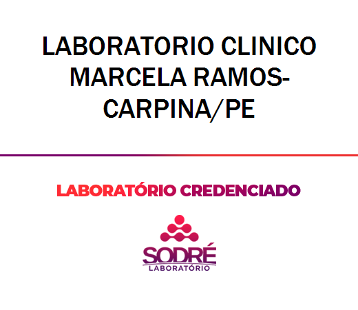 Exame Toxicológico - Carpina-PE - LABORATORIO CLINICO MARCELA RAMOS-CARPINA/PE (C.N.H, Empregado CLT, Concurso Público)