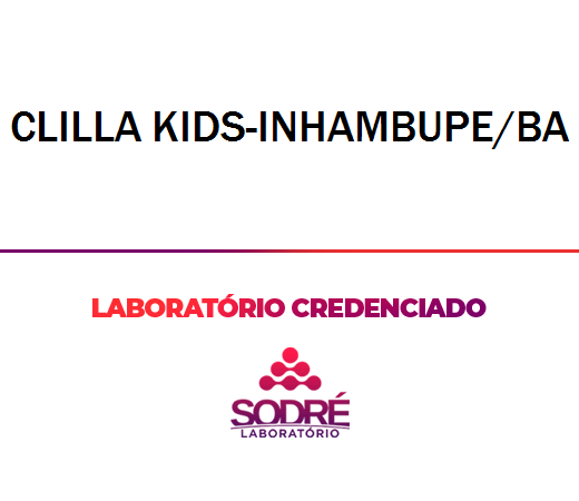 Exame Toxicológico - Inhambupe-BA - CLILLA KIDS-INHAMBUPE/BA (C.N.H, Empregado CLT, Concurso Público)