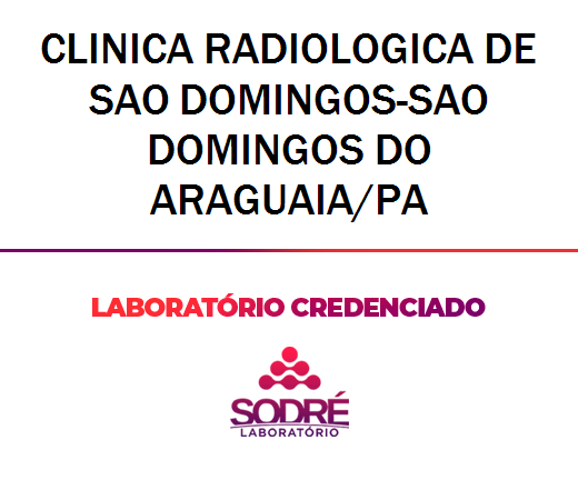 Exame Toxicológico - Sao Domingos Do Araguaia-PA - CLINICA RADIOLOGICA DE SAO DOMINGOS-SAO DOMINGOS DO ARAGUAIA/PA (C.N.H, Empregado CLT, Concurso Público)