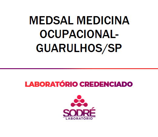 Exame Toxicológico - Guarulhos-SP - MEDSAL MEDICINA OCUPACIONAL-GUARULHOS/SP (C.N.H, Empregado CLT, Concurso Público)
