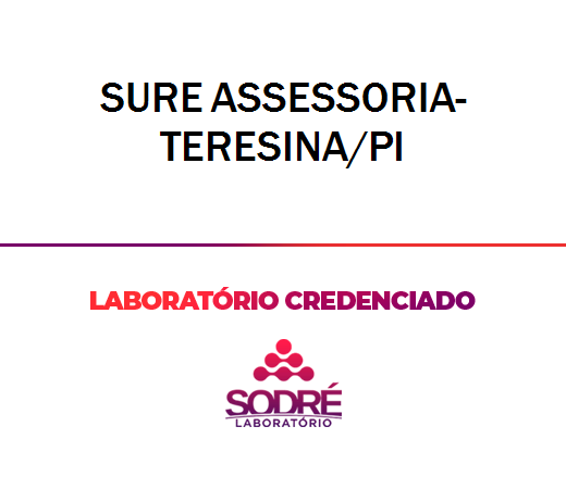 Exame Toxicológico - Teresina-PI - SURE ASSESSORIA-TERESINA/PI (C.N.H, Empregado CLT, Concurso Público)