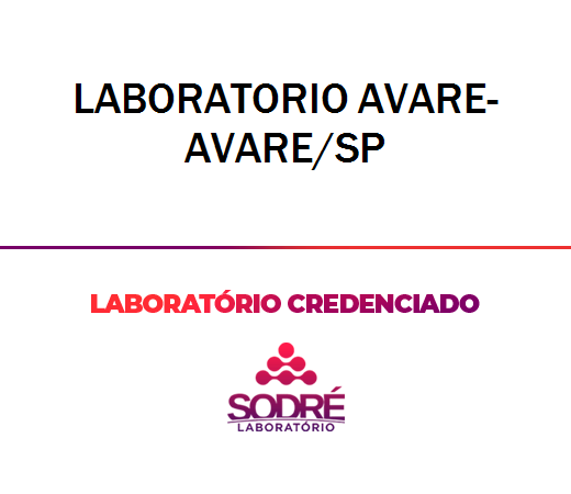 Exame Toxicológico - Avare-SP - LABORATORIO AVARE-AVARE/SP (C.N.H, Empregado CLT, Concurso Público)