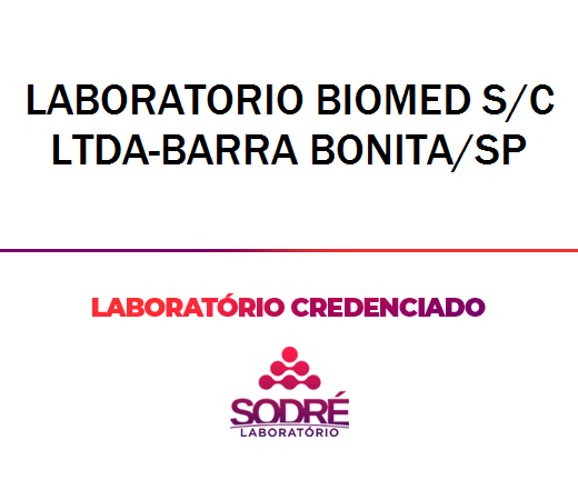 Exame Toxicológico - Barra Bonita-SP - LABORATORIO BIOMED S/C LTDA-BARRA BONITA/SP (C.N.H, Empregado CLT, Concurso Público)