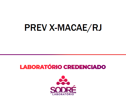 Exame Toxicológico - Macae-RJ - PREV X-MACAE/RJ (C.N.H, Empregado CLT, Concurso Público)