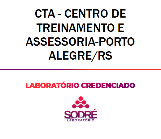Exame Toxicológico - Porto Alegre-RS - CTA - CENTRO DE TREINAMENTO E ASSESSORIA-PORTO ALEGRE/RS (C.N.H, Empregado CLT, Concurso Público)