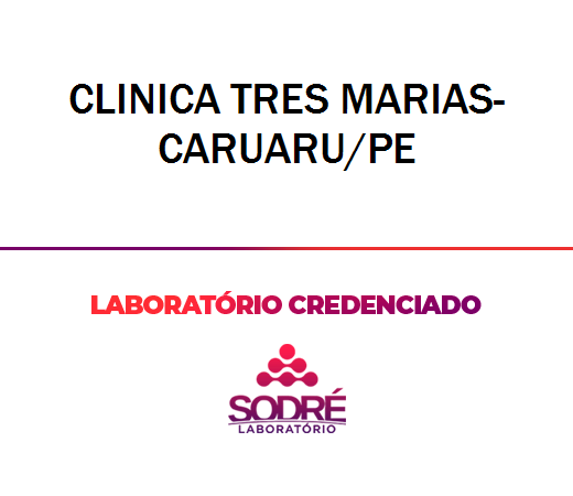 Exame Toxicológico - Caruaru-PE - CLINICA TRES MARIAS-CARUARU/PE (C.N.H, Empregado CLT, Concurso Público)