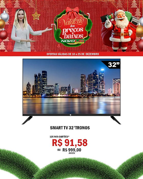 SMART TV 32' TRONOS
