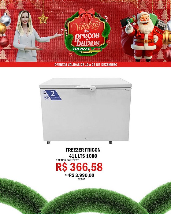 FREEZER FRICON 411 LTS 1C00