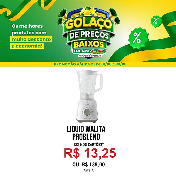 LIQUIDIFICADOR PHILIPS WALITA PROBLEND BRANCO