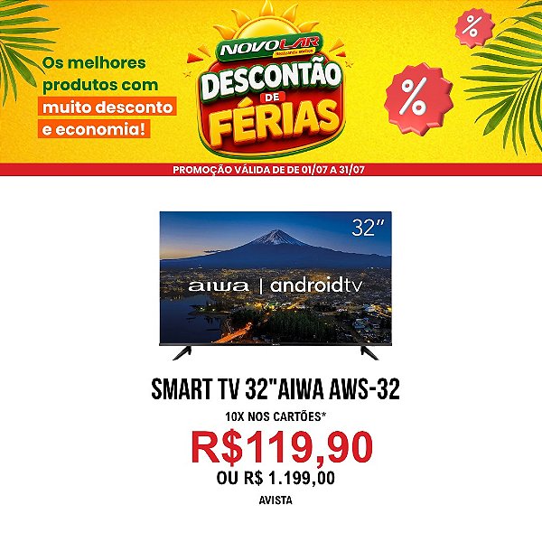 SMART TV 32 POLEGADAS AIWA AWS-32