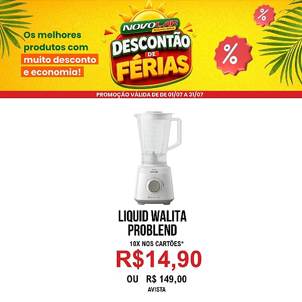 LIQUIDIFICADOR PHILIPS WALITA PROBLEND