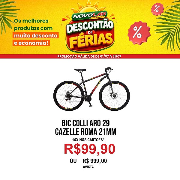 BICICLETA COLLI ARO 29 CAZELLE ROMA 21 MARCHAS