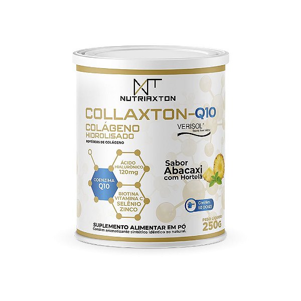 Collaxton-Q10 Colágeno Verisol  Abacaxi c/ Hortelã 250g