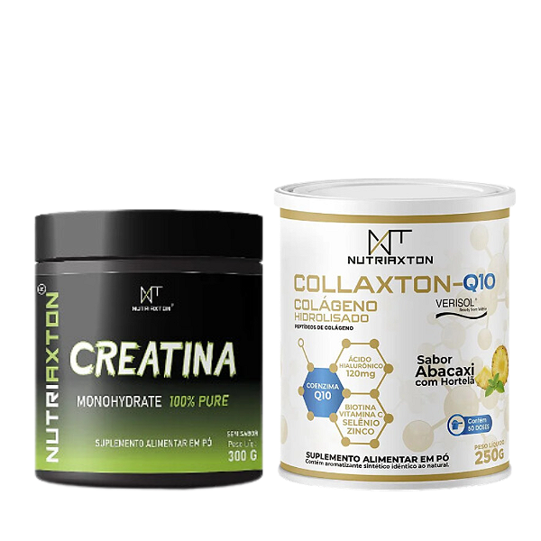 COMBO CREATINA E COLLAXTON Q-10