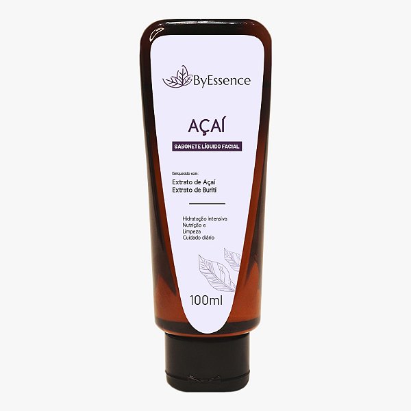 Sabonete Líquido Facial Extrato de Açaí  ByEssence - 100ml