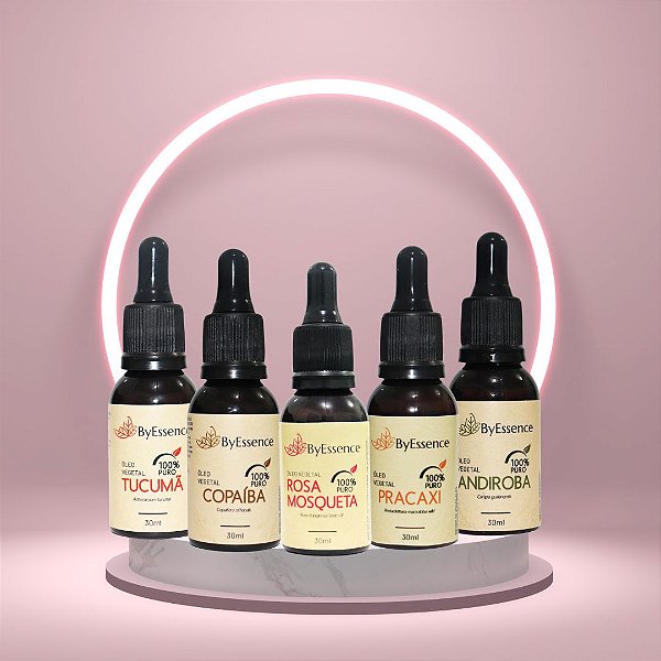 kit Óleo Vegetal 100% Puro - Byessence