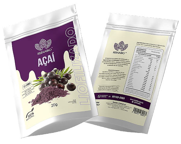 Açaí Liofilizado - 20g