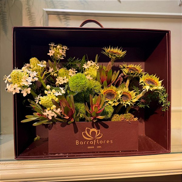 Malle de Fleurs Terracotta