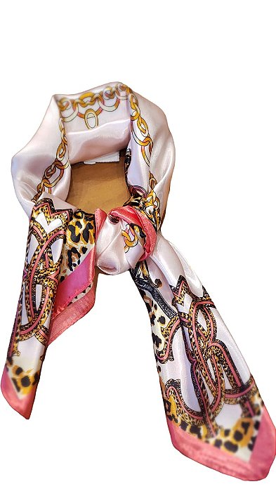 LENÇO ESTAMPADO SEDA
