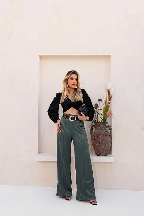 CALÇA ANNE VERDE