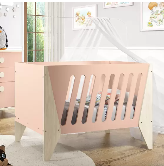 BERCO SERPIL VIRA CAMA ROSA PINUS NUVEM
