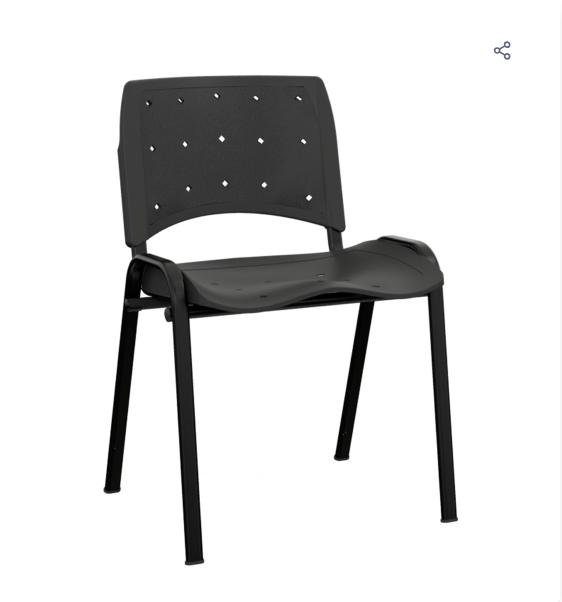 CADEIRA GIRATORIA PLAXMETAL SECRETARIA ERGOPLAX