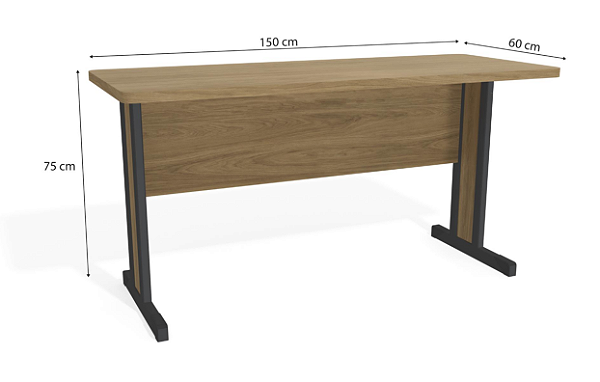 MESA DIRETOR C/ PE METALICO - KAPPESBERG - LINHATI