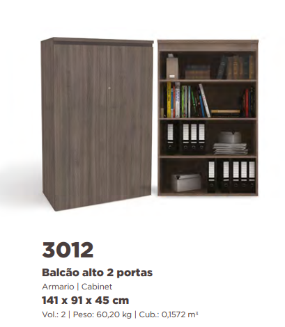 BALCAO ALTO 2P  - KAPPESBERG - LINHACA