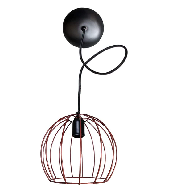LUSTRE ARAMADO COBRE 1L 210X180MM
