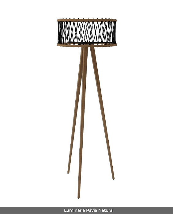 LUMINARIA RUDNICK PAVIA NATURAL