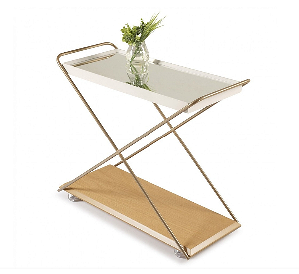 CARRINHO APARADOR RUDNICK 0,97CM MAX NATURAL OFF WHITE
