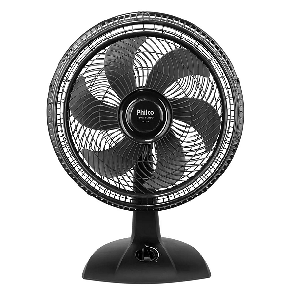 VENTILADOR DE MESA PHILCO PVT41A MAXX FORCE 40CM 127V PRETO