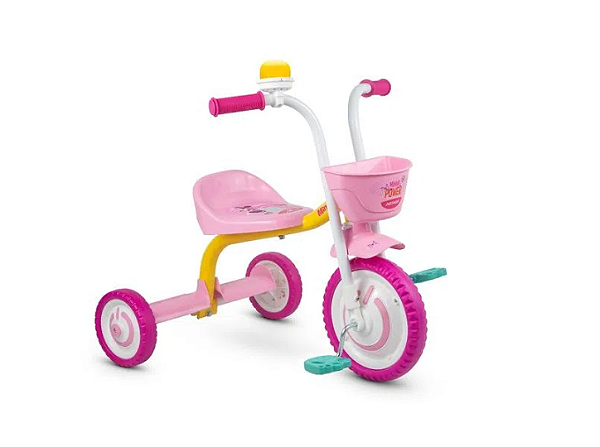 TRICICLO INFANTIL NATHOR YOU3 GIRL - ROSA