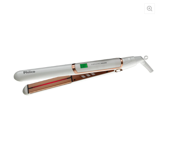 PRANCHA PHILCO INFRARED ROSE - BCO/RS BIVOLT