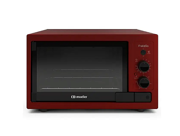 FORNO MUELLER 44L VERMELHO FRATELLO