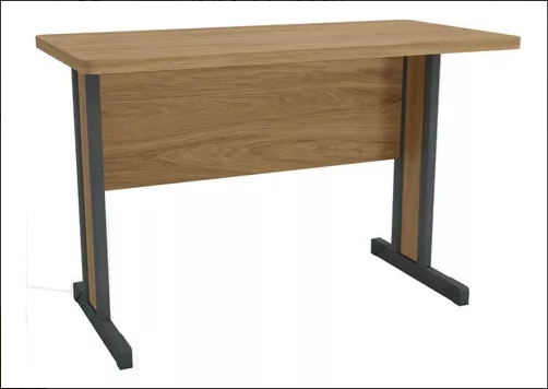 MESA SECRETARIA 1,2M KAPPESBERG - LINHA ITAPUA DE MADEIRA - 1120IT