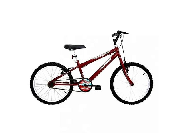 BICICLETA CAIRU ARO 20 MTB MASC REB SUPER BOY VERMELHO