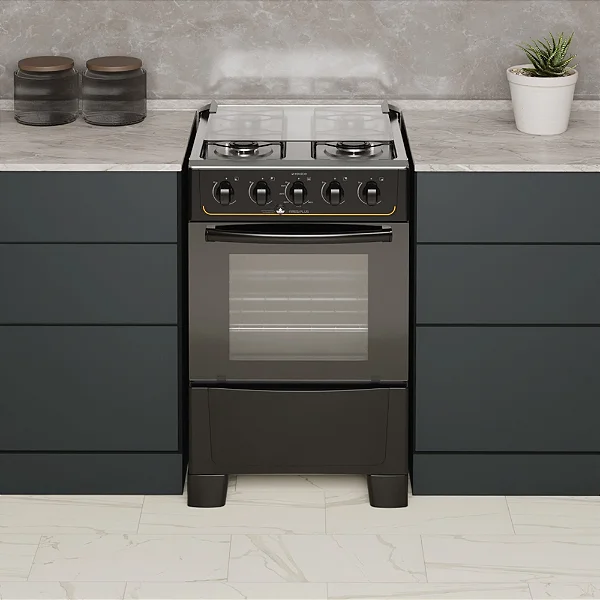FOGAO 4B REALCE ARES PLUS - PRETO