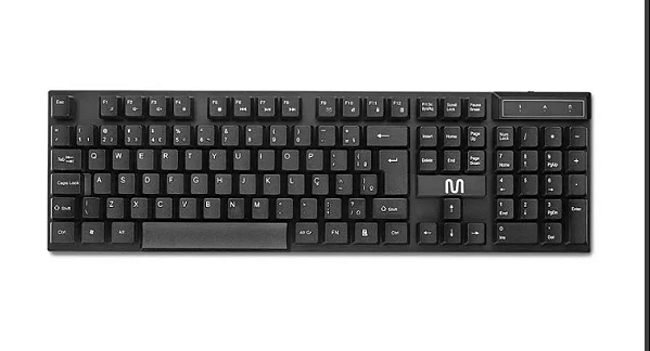 TECLADO SEM FIO MULTI TS100 USB SLIM PRETO