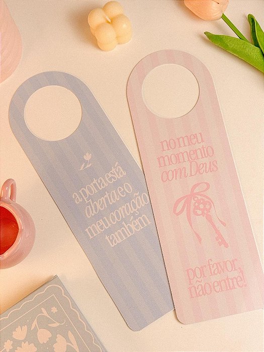 Aviso de Porta Jardim Secreto