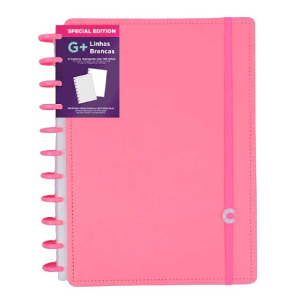Caderno Inteligente All Pink G+ Special Edition 140 folhas
