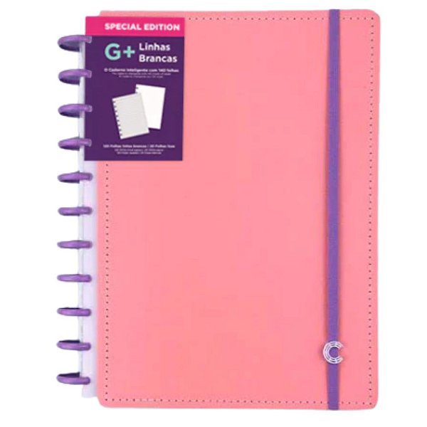 Caderno Inteligente Rose Rosé G+ Special Edition 140 folhas