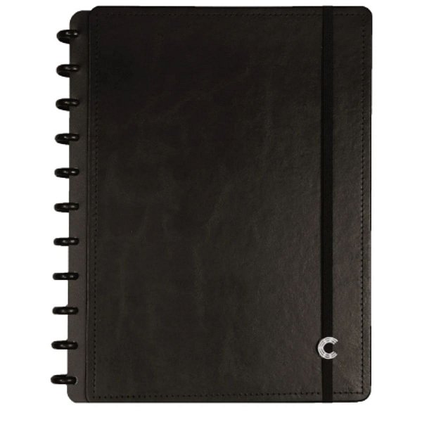 Caderno Inteligente Tamanho Grande 80 Folhas - Black